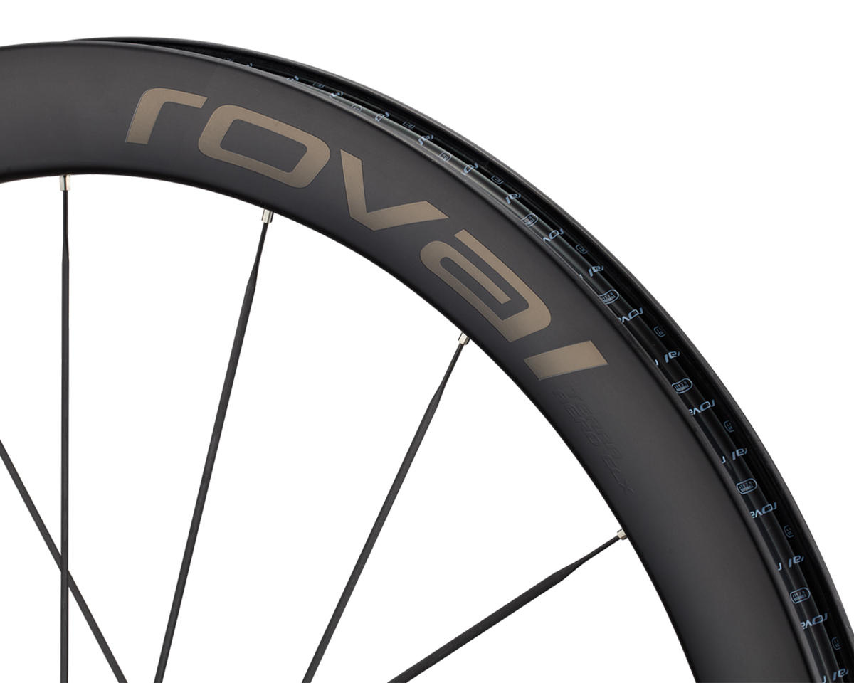Specialized Roval Terra Aero CLX Gravel Wheel (Satin Carbon/Gloss Black) (Front) (700c) (Centerlock) (Tubeless)