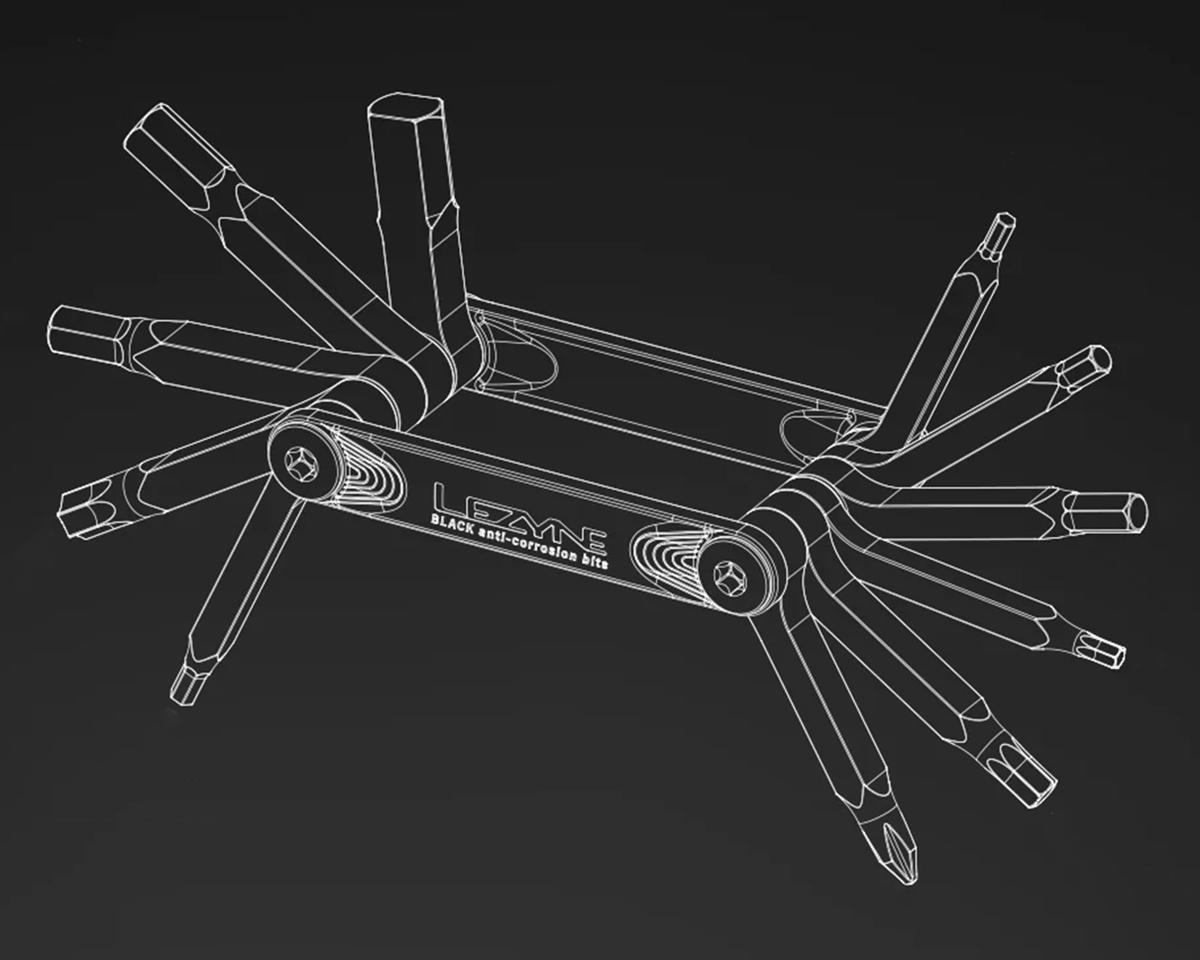 Lezyne V Pro Multi-Tool (Black) (11 Tools)