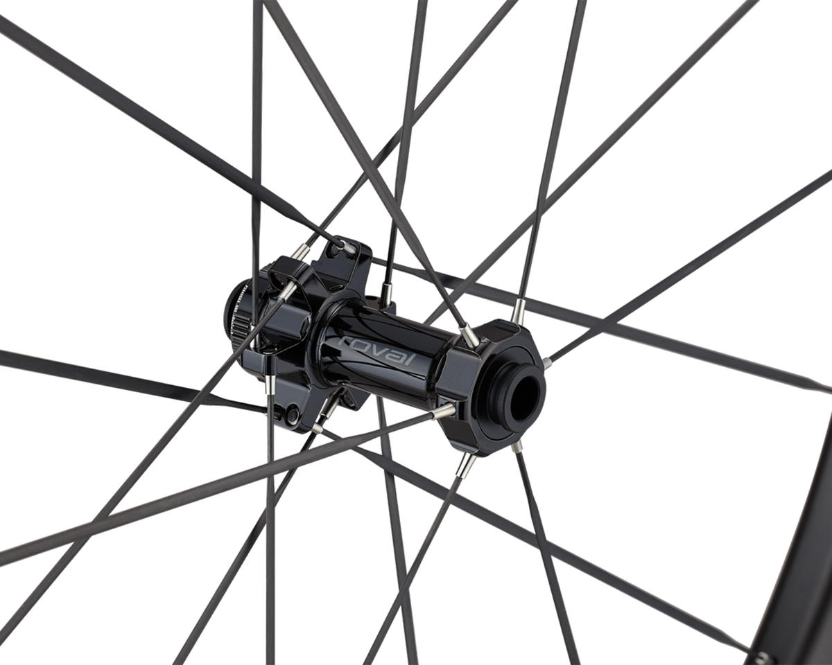 Specialized Roval Terra Aero CLX Gravel Wheel (Satin Carbon/Gloss Black) (Front) (700c) (Centerlock) (Tubeless)