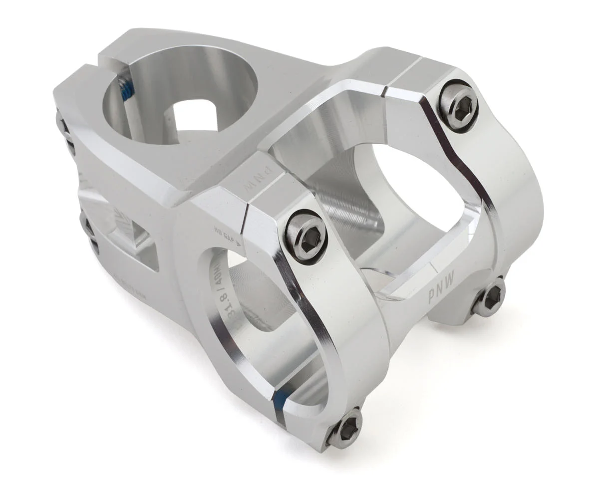 PNW Components The Loam Stem (Lightning Silver) (40mm) (31.8mm Clamp) (0°)
