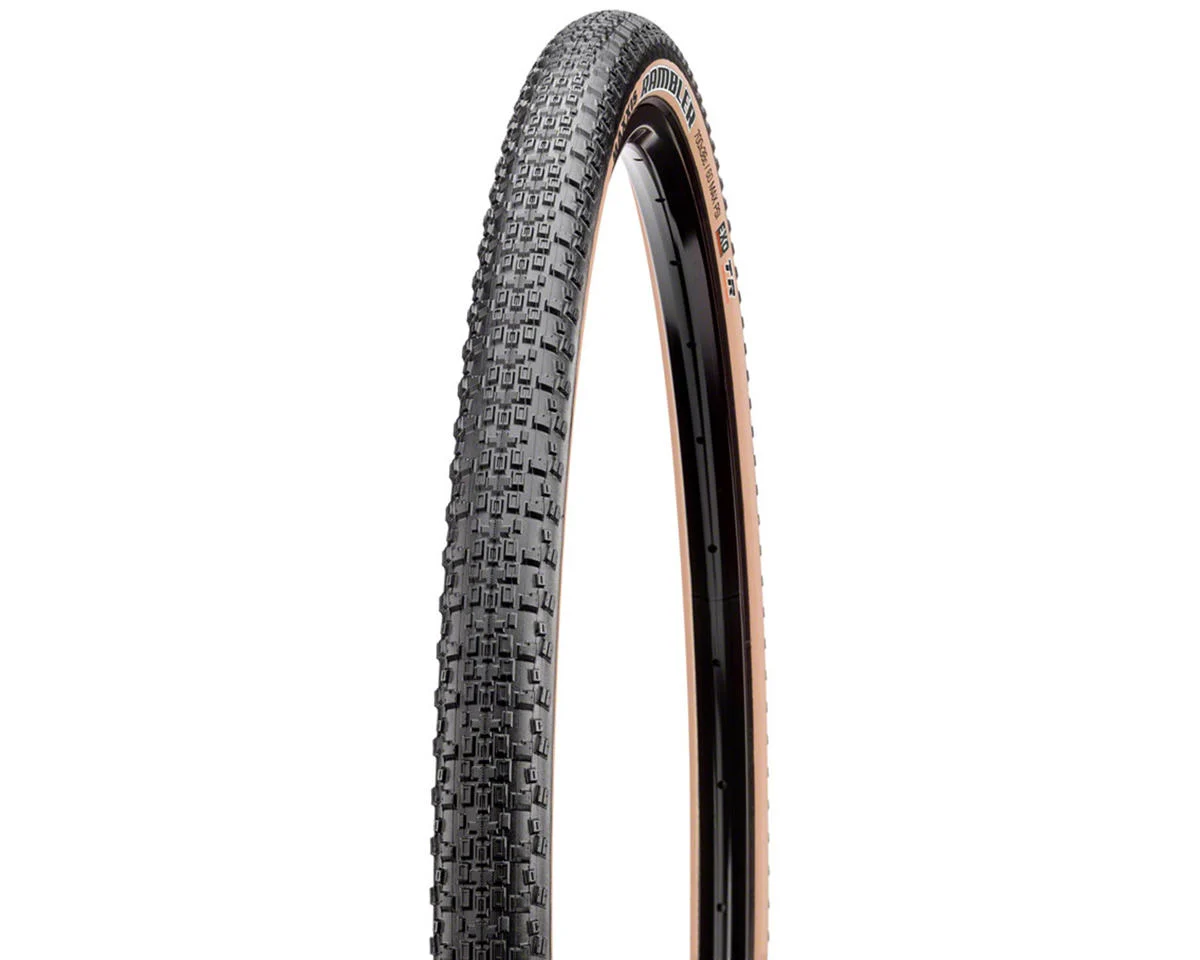 Maxxis Rambler Tubeless Gravel Tire (700c) (38mm) (Dual/EXO) (Tan Wall)