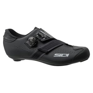Sidi Men’s Prima Mega Road Shoes (Black/Black) (42) (Wide)