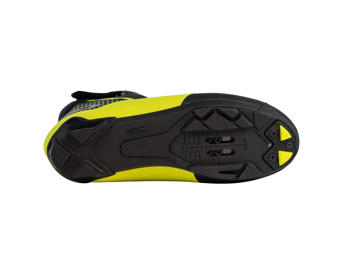 Sidi Algor Primaloft Cycling Boots (Black/Yellow Fluorescent) (40) (Millenium Fit)