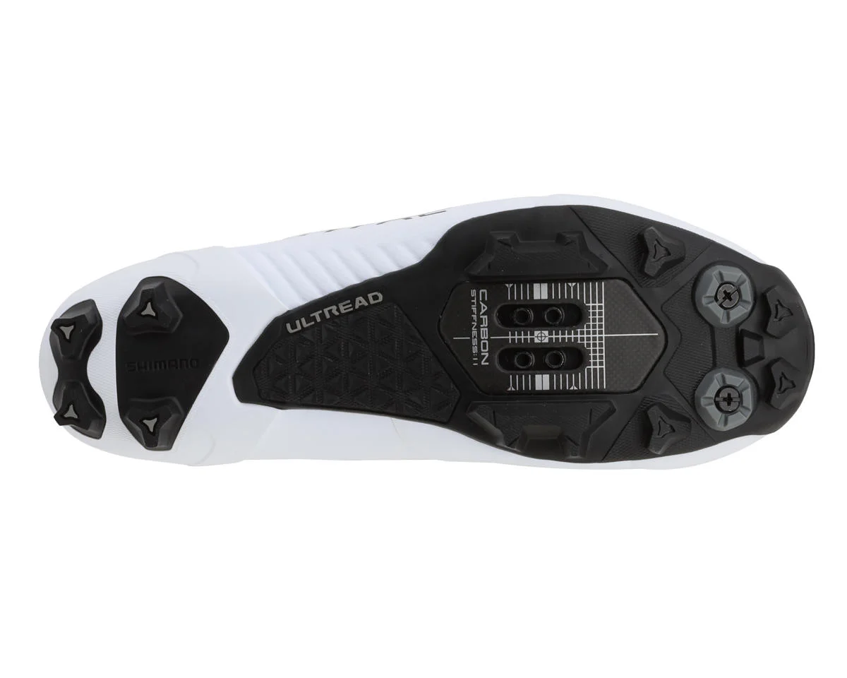 Shimano SH-XC903 S-PHYRE Mountain Bike Shoes (White) (Wide Version) (41) (Wide)