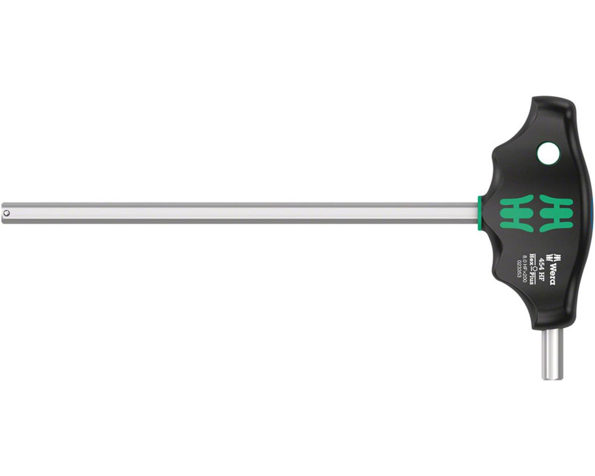 Wera 454 HF T-Handle Hexagon Screwdriver (Hex-Plus) (200mm) (8mm) (w/ Holding Function)