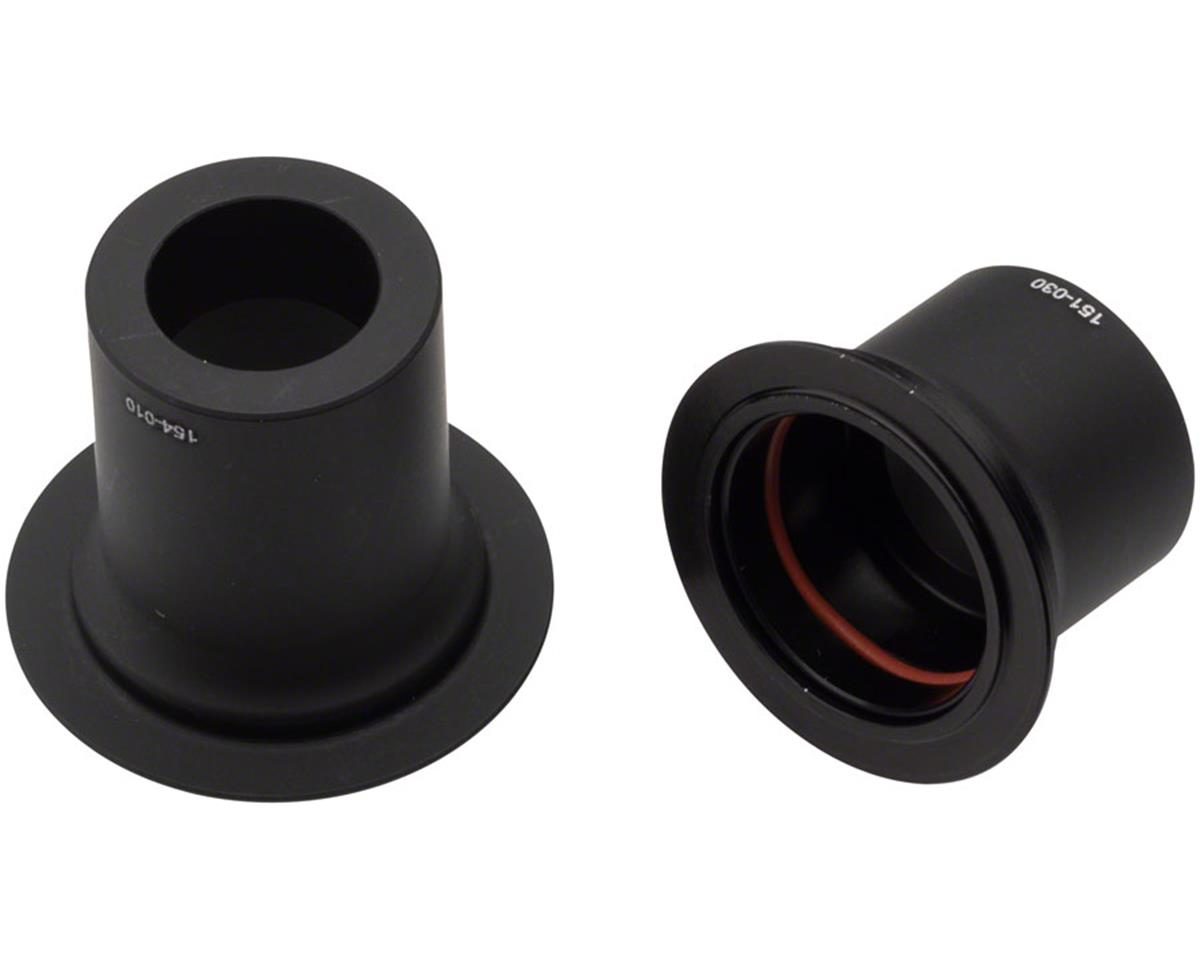 Zipp Rear Axle End Cap Set for Cognition V2 Hubs (Black) (12 x 142) (XDR & HG Freehub Bodies)