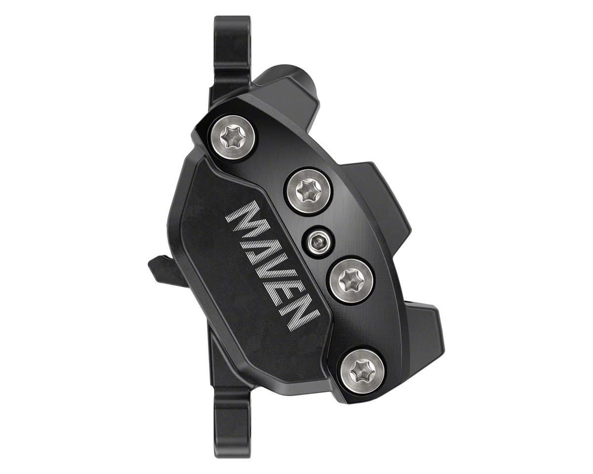SRAM Maven Silver Disc Brake Caliper (A1) (Black) (Hydraulic) (Front or Rear) (Post Mount)