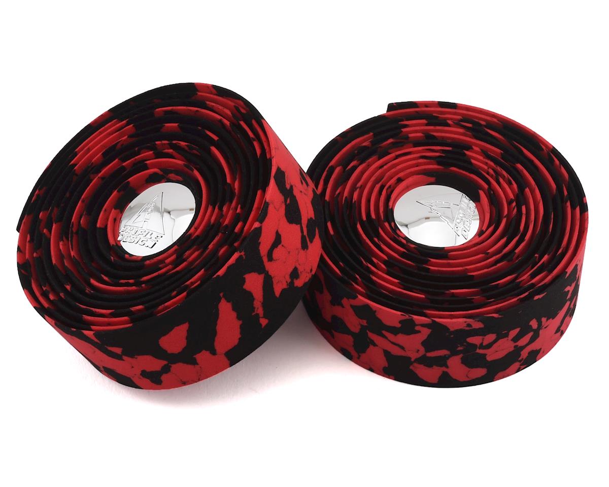Profile Design Cork Handlebar Tape (Black/Red Splash)