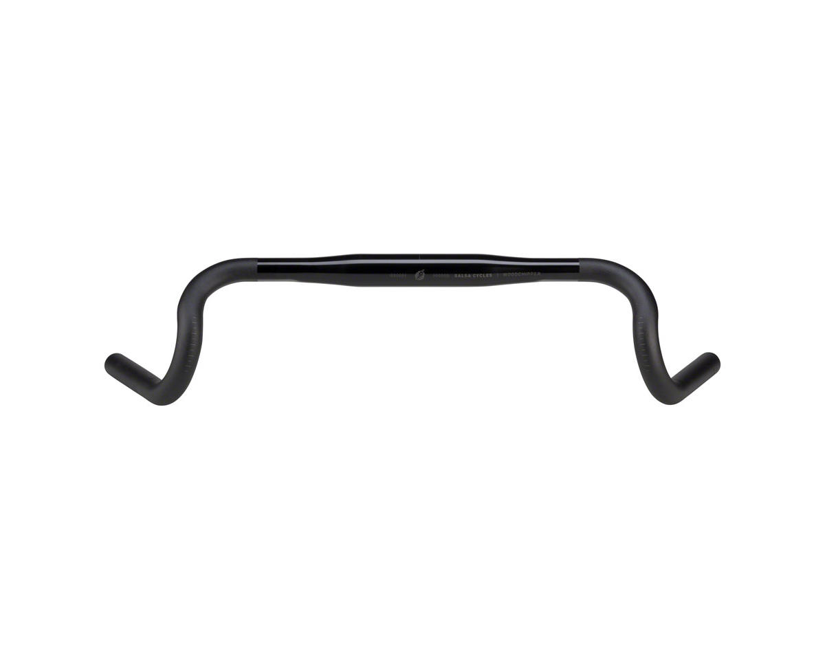 Salsa Woodchipper Deluxe Drop Handlebar (Black) (Aluminum) (31.8mm) (42cm)
