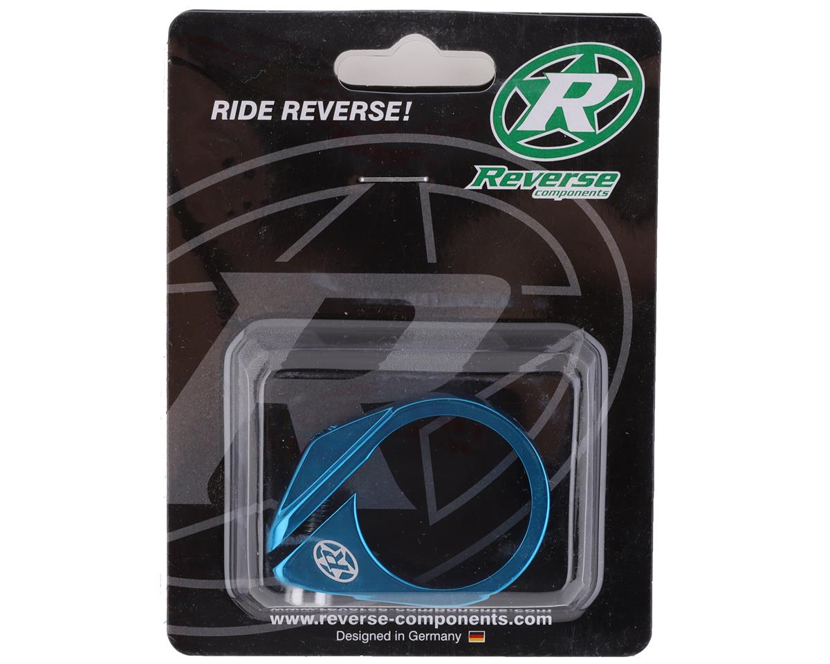 Reverse Components Seatpost Clamp (Blue) (34.9mm)