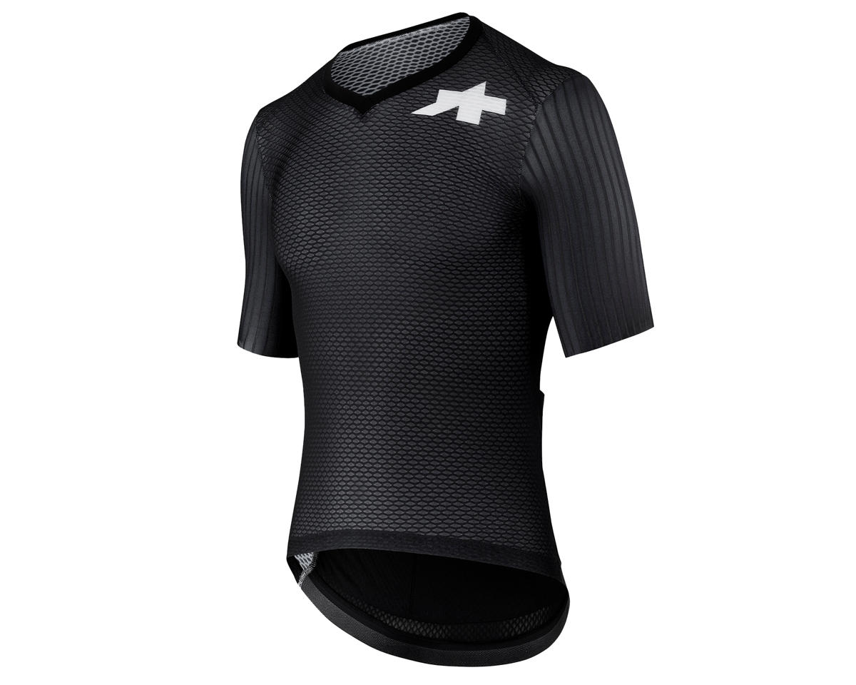 Assos Equipe RSR S11 Short Sleeve Jersey (Black Series) (L)