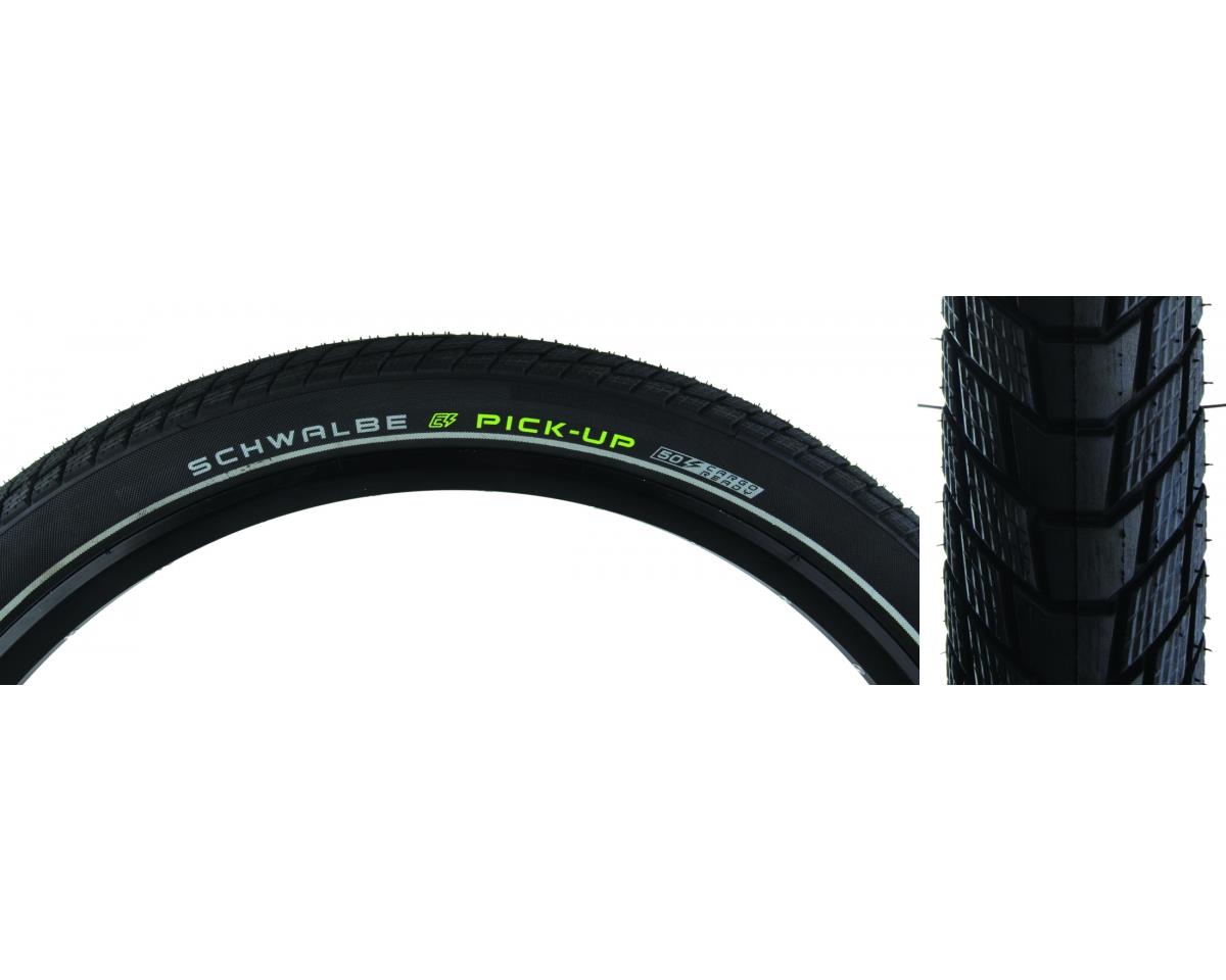 Schwalbe Pick-Up Cargo Bike Tire (Black/Reflective) (27.5″) (2.6″) (Wire Bead) (Addix E/Super Defense) (E50)