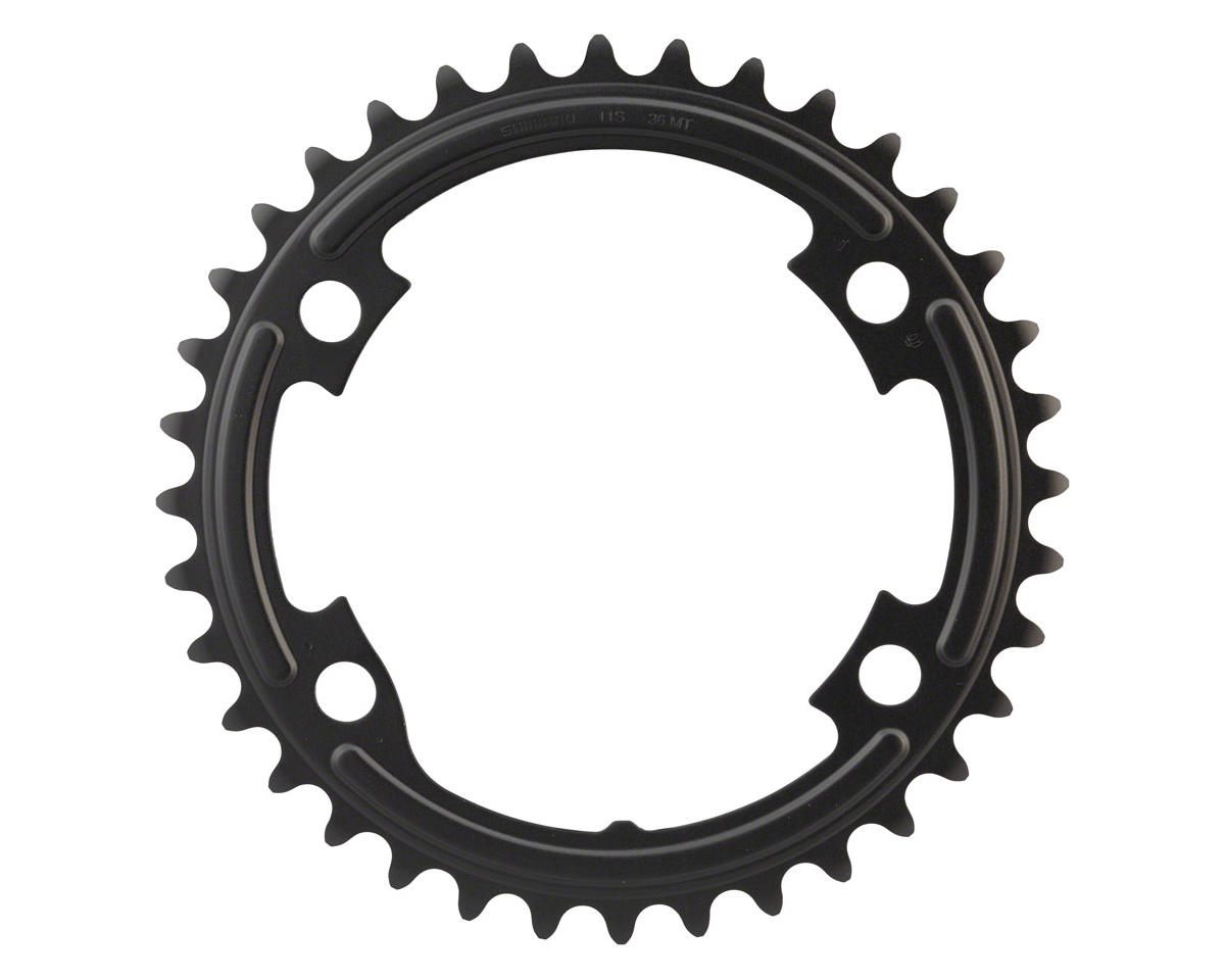 Shimano 105 FC-R7000 Chainrings (Black) (2 x 11 Speed) (110mm Asymmetric BCD) (Inner) (36T)