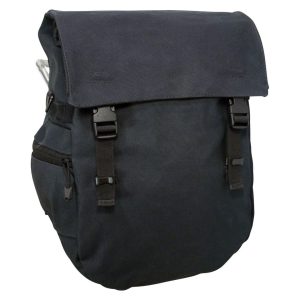 Banjo Brothers Minnehaha Waterproof Canvas Pannier (Black) (18L)