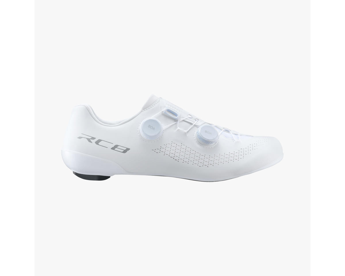 Shimano SH-RC810 Road Bike Shoes (White) (41) (Wide)