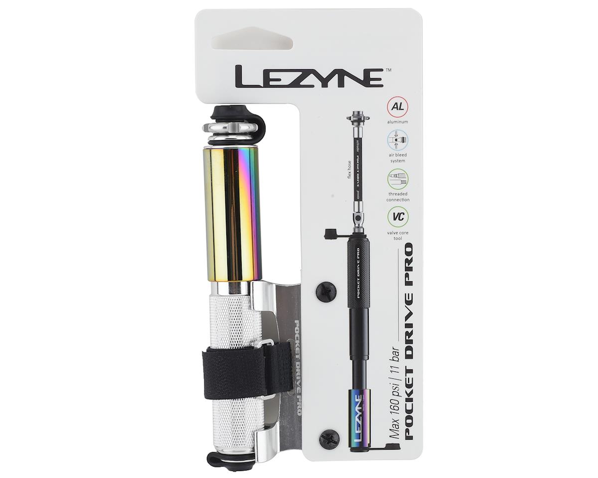 Lezyne Pocket Drive Pro Mini Pump (Neo Metallic/Silver)
