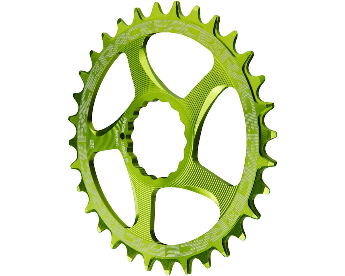 Race Face Narrow-Wide CINCH Direct Mount Chainring (Green) (1 x 9-12 Speed) (Single) (32T) (3mm Offset/Boost)