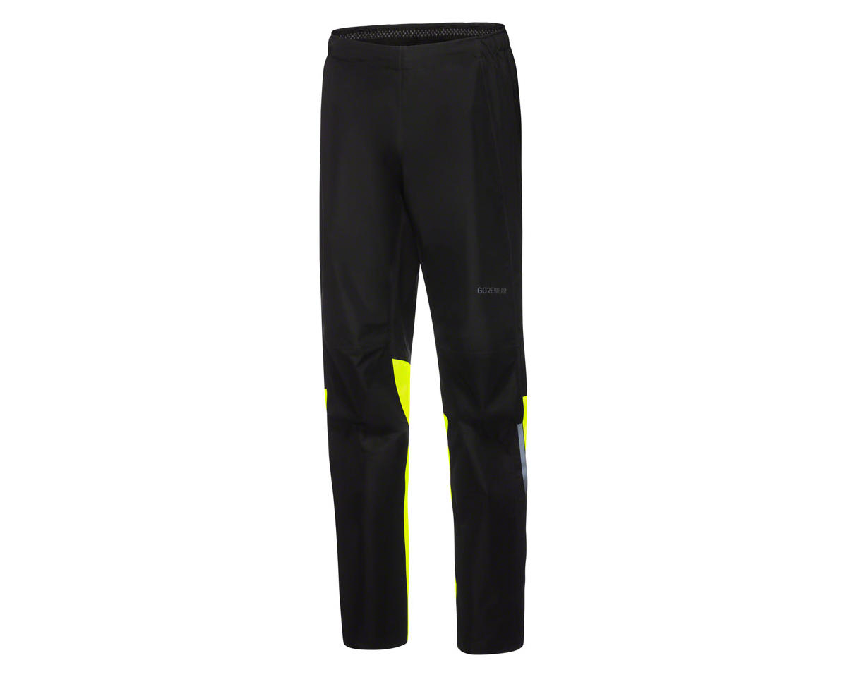 Gore Wear Glidewheel Gore-Tex Pants (Black/Yellow) (Men’s) (L)