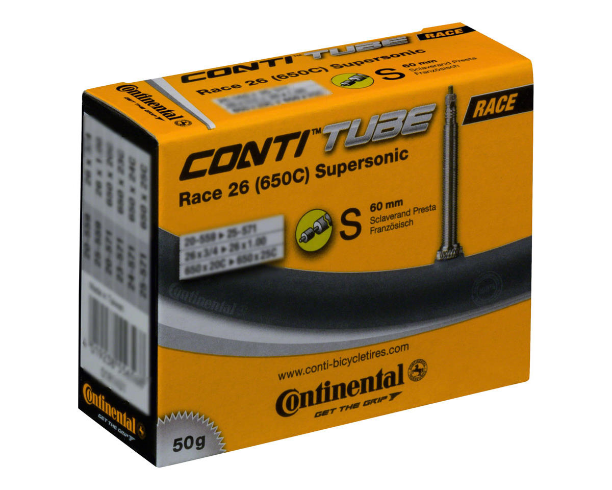 Continental 650c Race Supersonic Inner Tube (Presta) (18 – 25mm) (60mm)