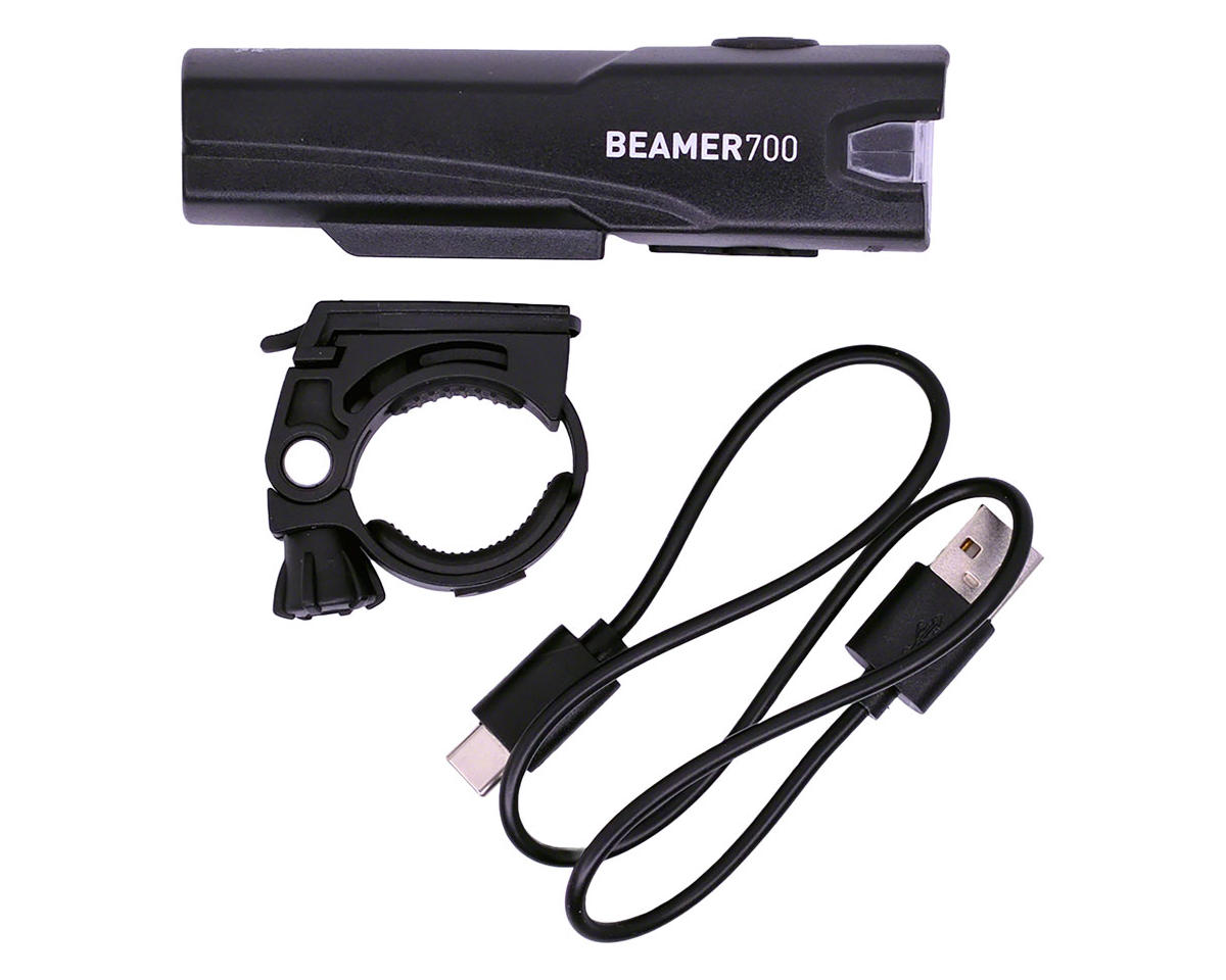 Planet Bike Beamer 700 Headlight (700 Lumens) (USB Rechargable)