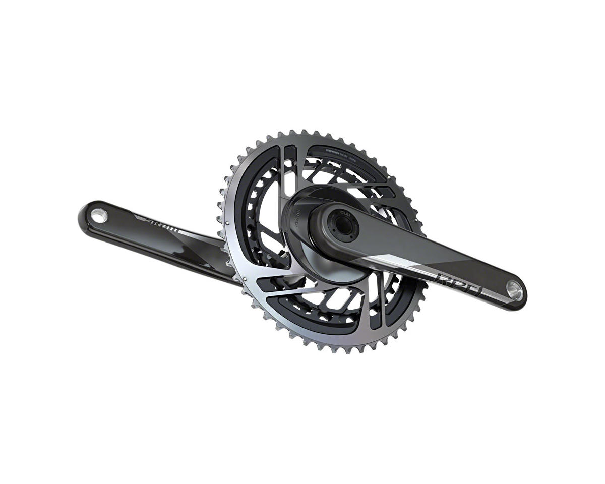 SRAM RED AXS Crankset (Black) (2 x 12 Speed) (DUB Spindle) (175mm) (46/33T) (2023)