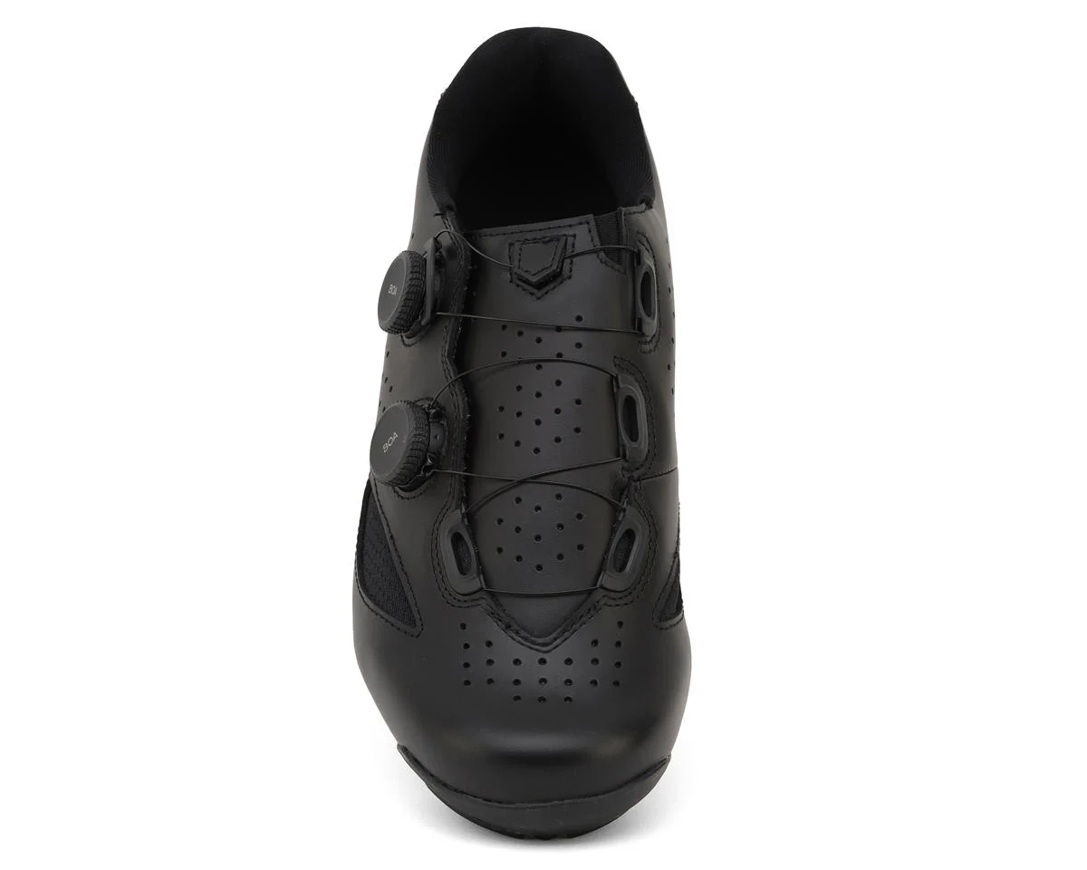 Lake Cycling CX239-X Road Shoes (Black/Black) (Wide Width) (44) (Wide)