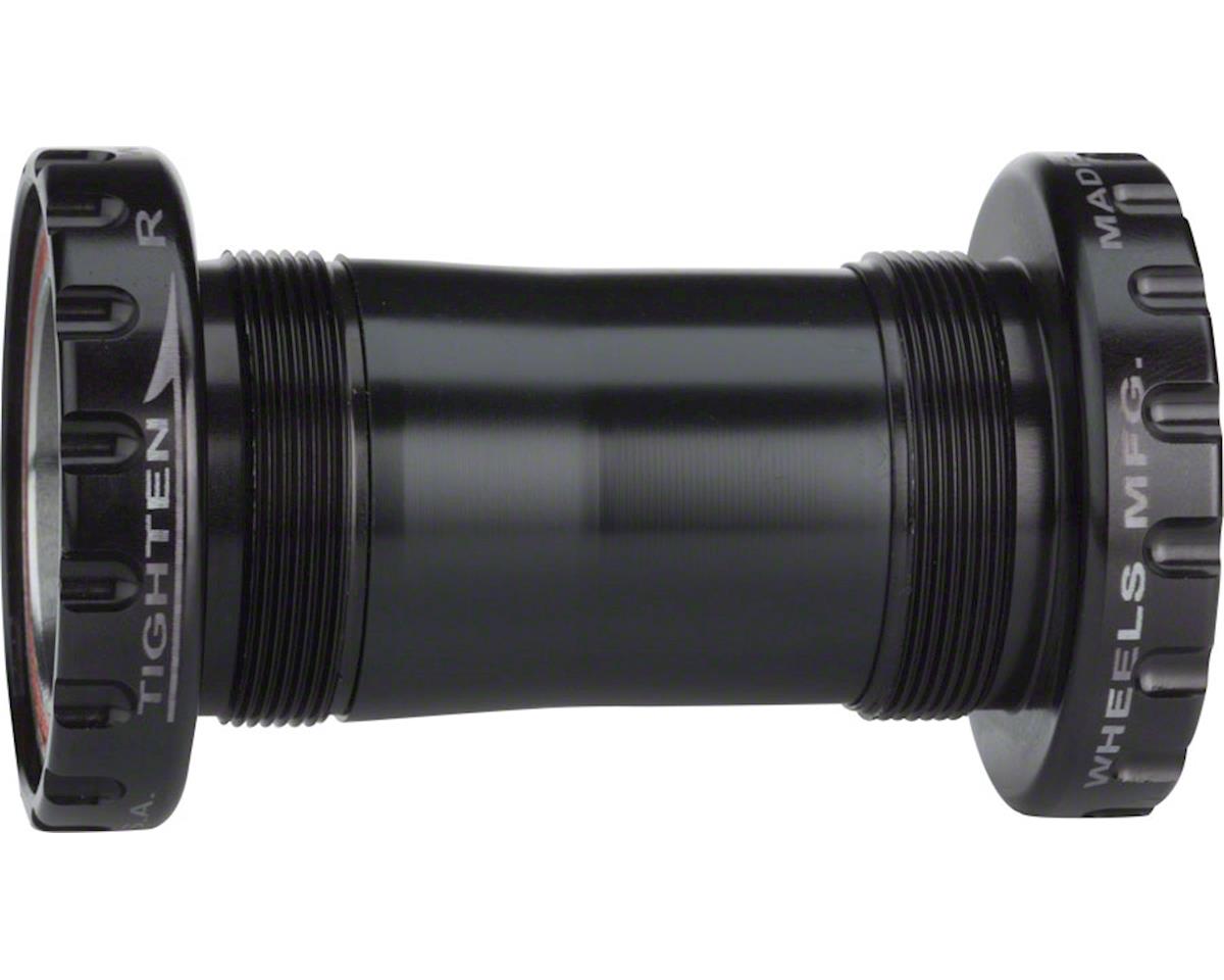 Wheels Manufacturing BSA 30 Bottom Bracket (Black) (BSA) (Fits 104mm+ Spindles) (Angular Contact Bearings)