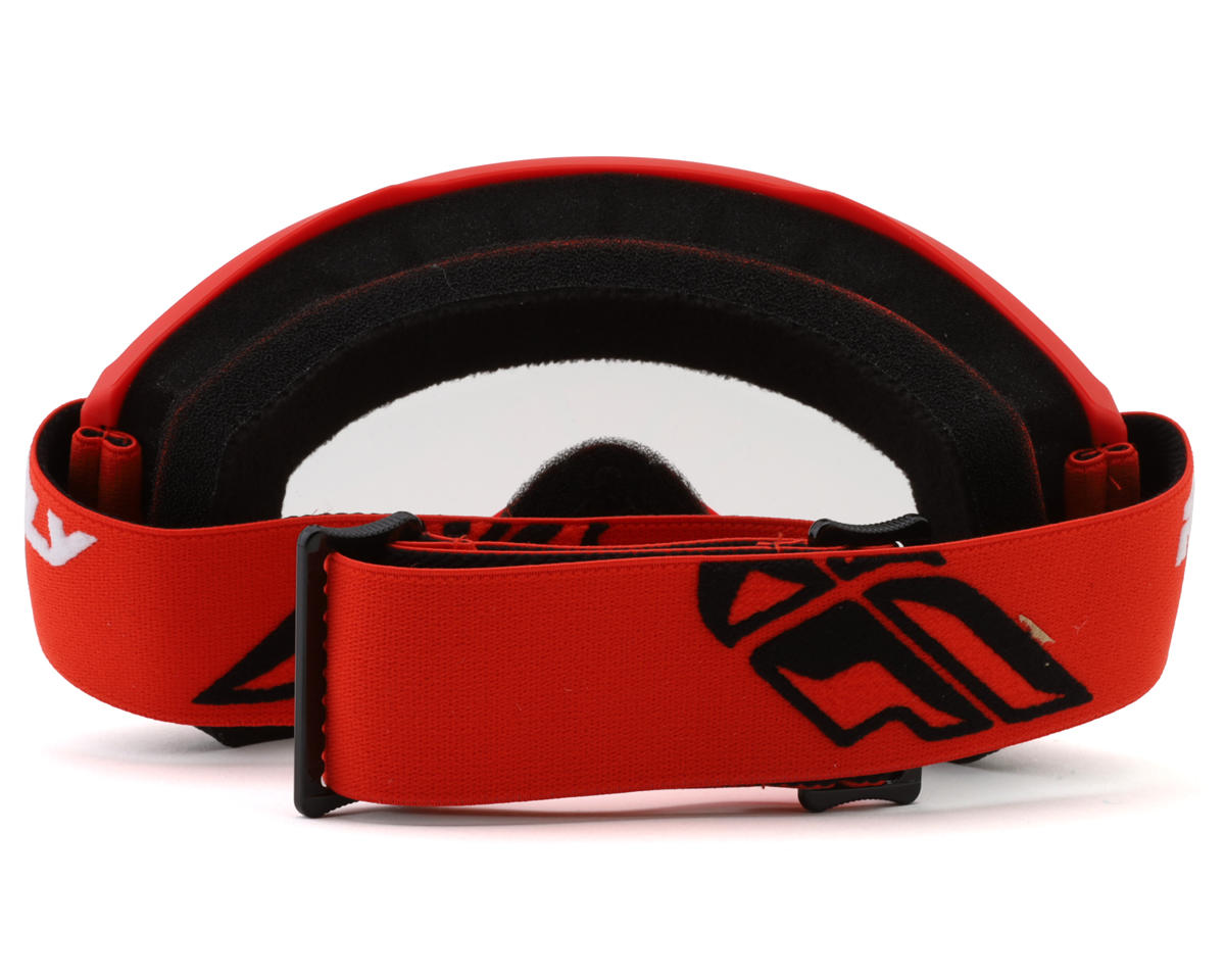 Fly Racing Focus Goggle (Red/Black) (Clear Lens)