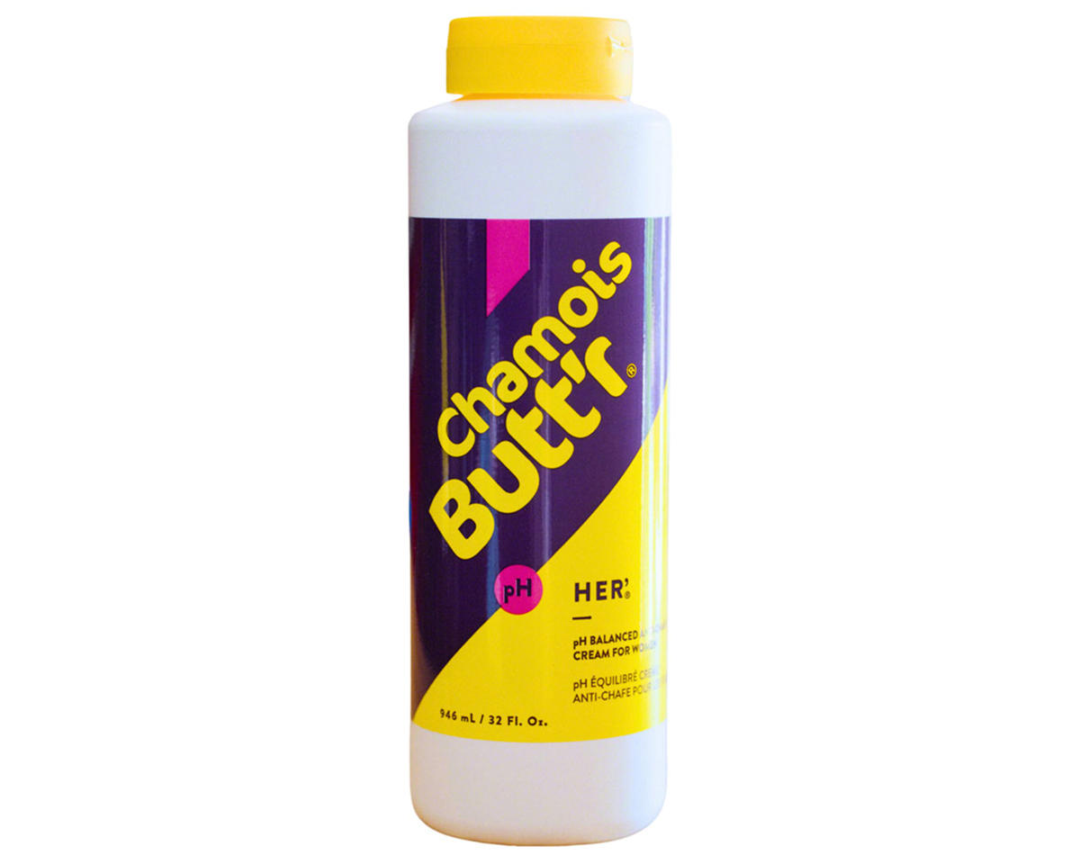 Chamois Butt’r Her’ Chamois Cream (Women’s) (1 Pack) (Bottle) (32oz)