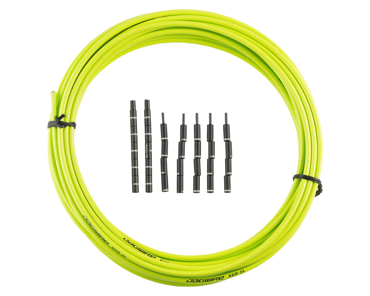 Jagwire Pro Compressionless Brake Housing (Organic Green) (5mm) (10 Meters) (w/ Slick-Lube Liner)