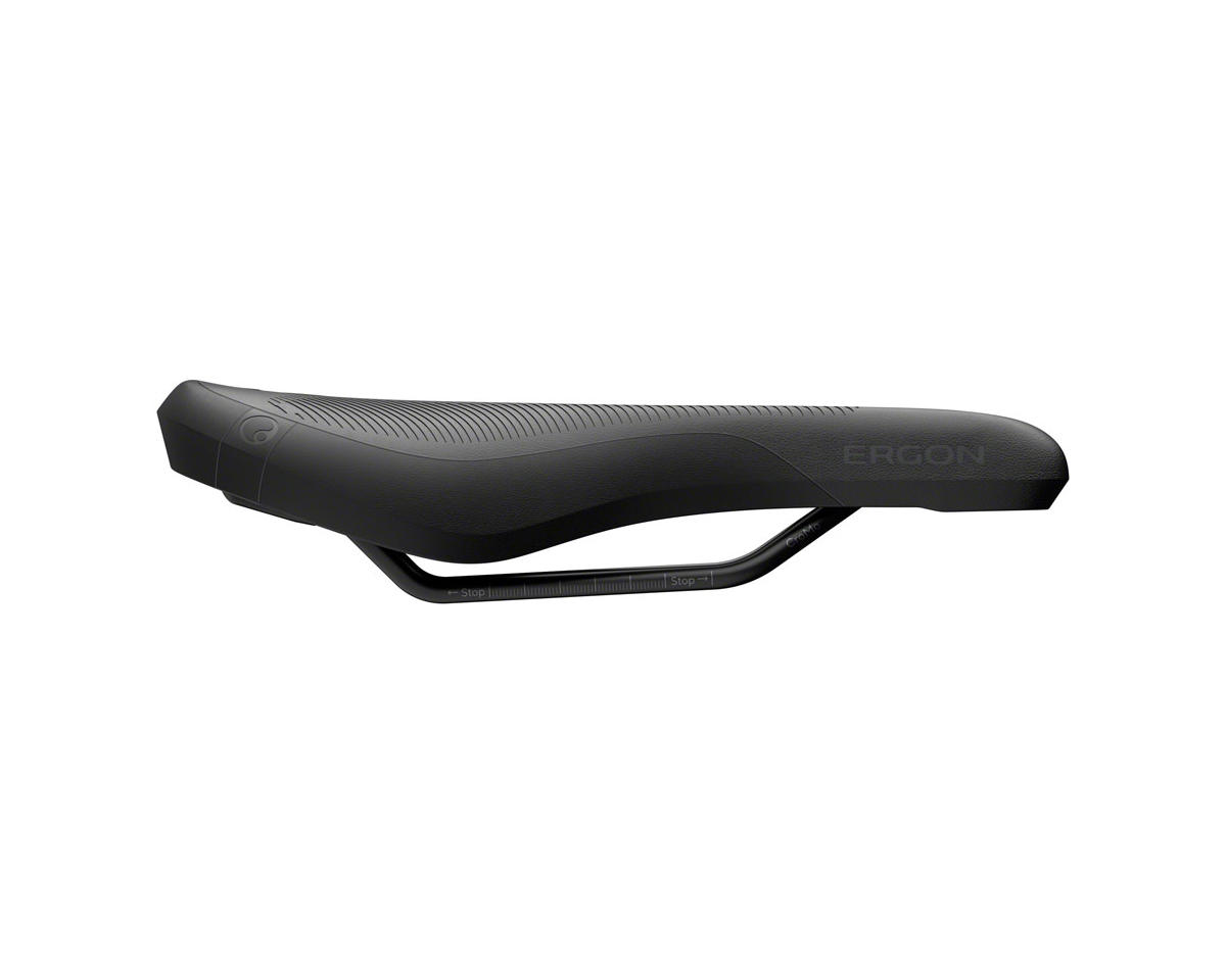 Ergon Women’s SF Sport Gel Saddle (Black) (Chromoly Rails) (M/L)