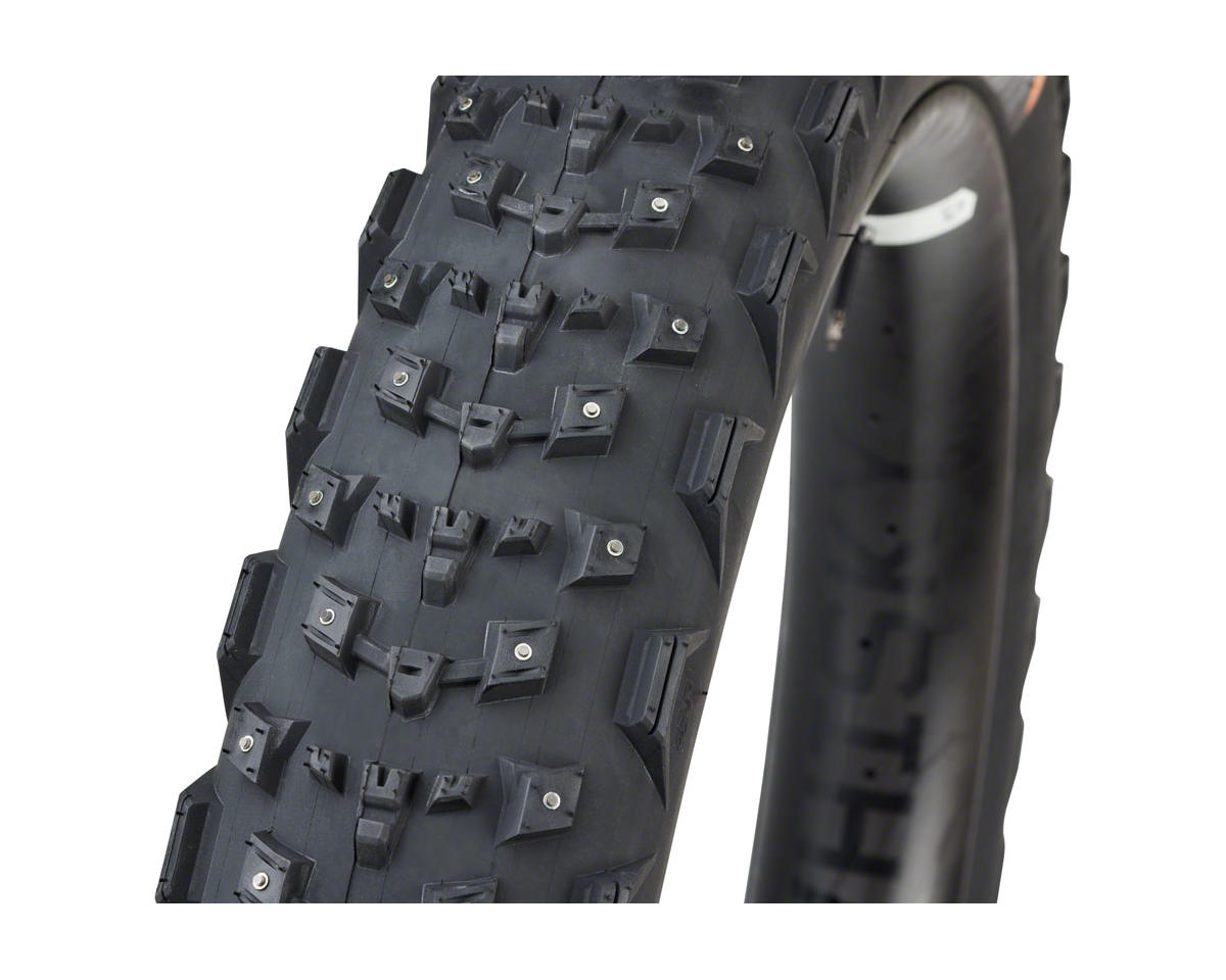 45NRTH Dillinger 4 Fat Bike Tire (Tubeless) (Studded) (26″) (4.2″) (60tpi) (Black)