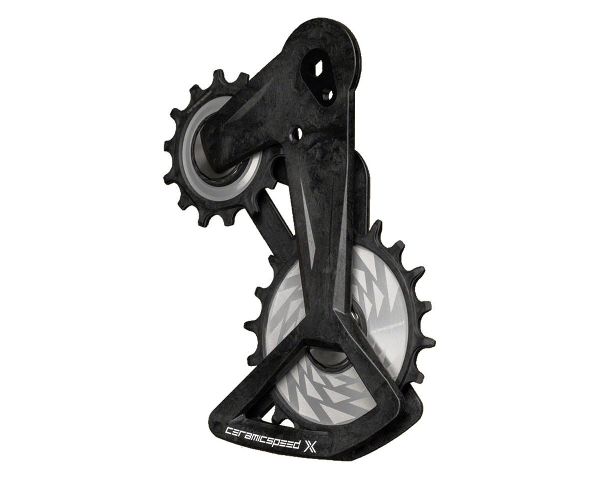 CeramicSpeed Oversized Pulley Wheel System (Silver) (SRAM Eagle Transmission) (Coated Ceramic Bearings)