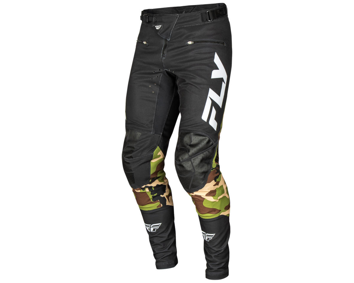 Fly Racing Rayce Bicycle Pants (Black/Camo) (28)