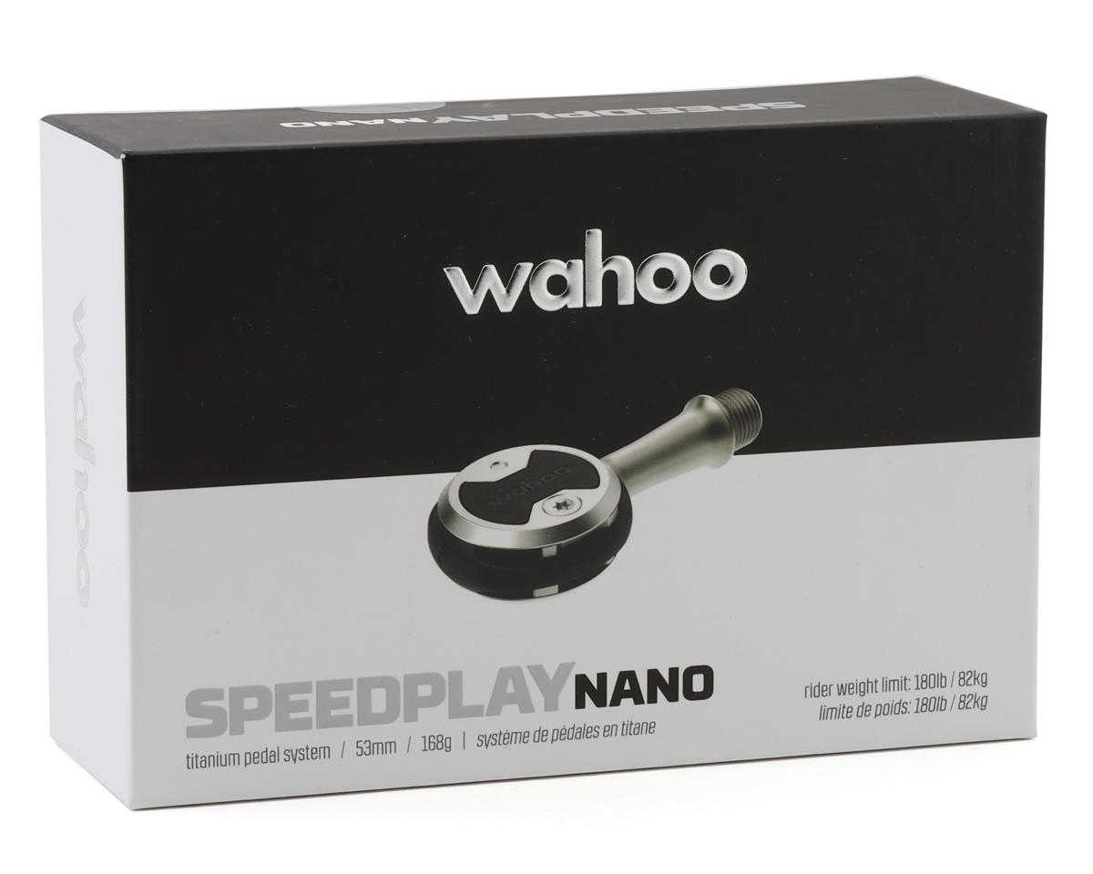 Wahoo Fitness Speedplay Nano Titanium Road Pedals (Black)