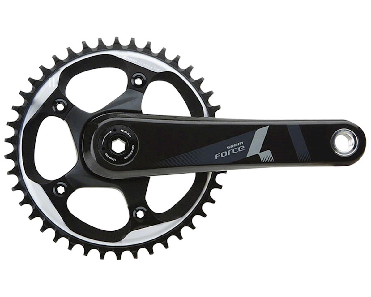 SRAM Force 1/CX1 Crankset (Black) (1 x 10/11 Speed) (BB30/PF30 Spindle) (175mm) (42T) (110 BCD)