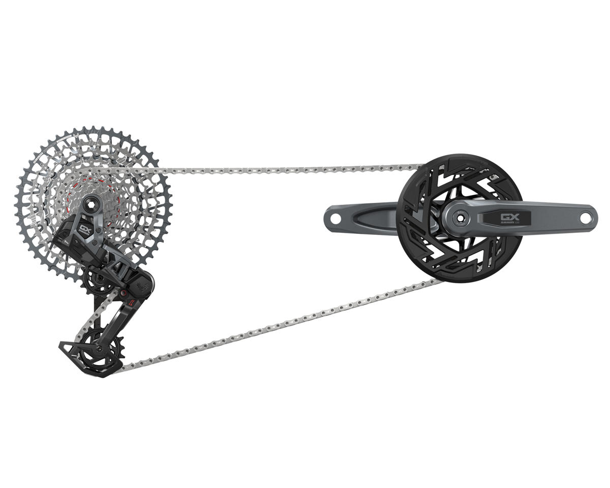 SRAM GX Eagle T-Type E-Bike Groupset (Black) (160mm) (Brose) (36T) (1 x 12 Speed) (UDH)