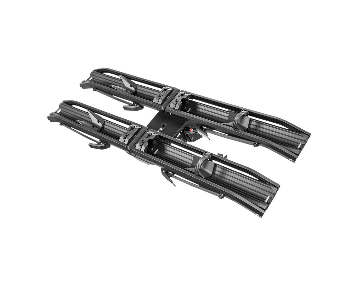 Kuat Piston ION eBike Hitch Mount Rack (Grey) (2 Bikes) (2″) (Without Lights)