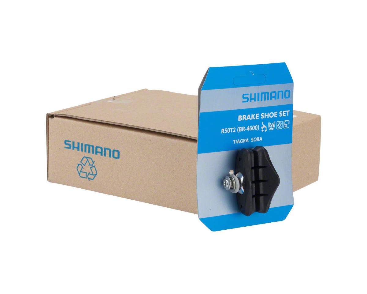 Shimano Tiagra BR-4600 R50T2 Road Brake Pads (Black) (5 Pairs)