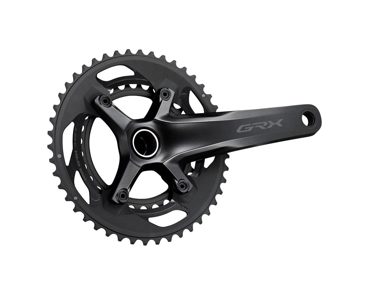 Shimano GRX FC-RX600 Crankset (Black) (2 x 10 Speed) (Hollowtech II) (170mm) (46/30T) (110 Asymmetric BCD)