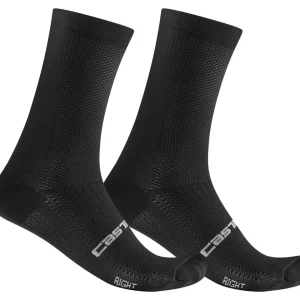 Castelli Espresso 18 Socks (Black) (S/M)