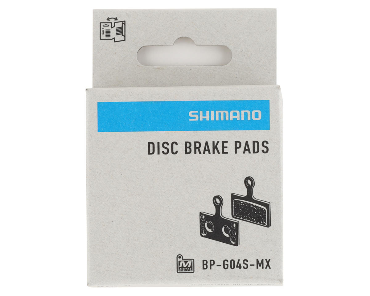 Shimano Disc Brake Pads (Metal) (G04S-MX) (Shimano XTR Trail) (1 Pair)
