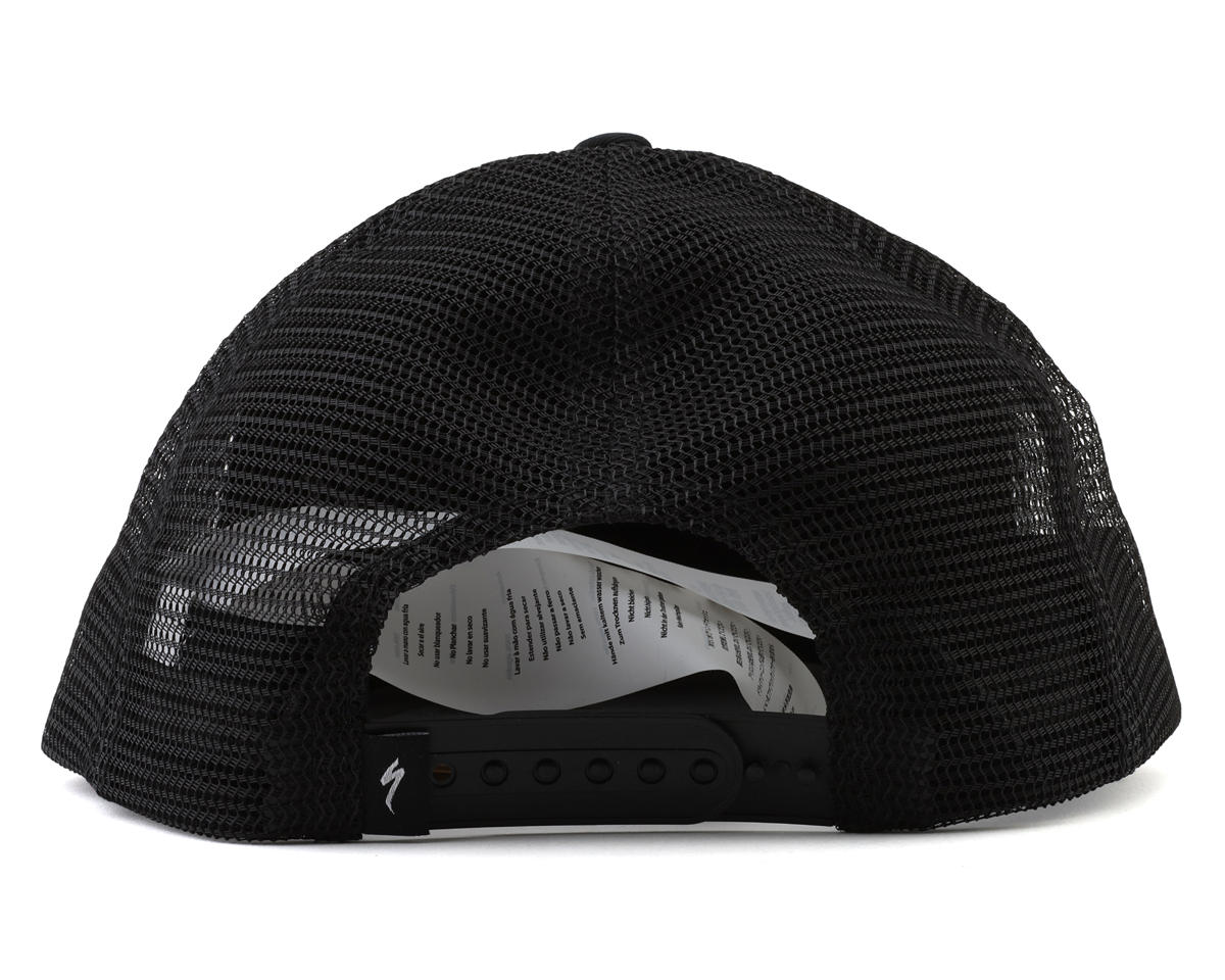 Specialized S-Logo Trucker Hat (Black) (Universal Adult)