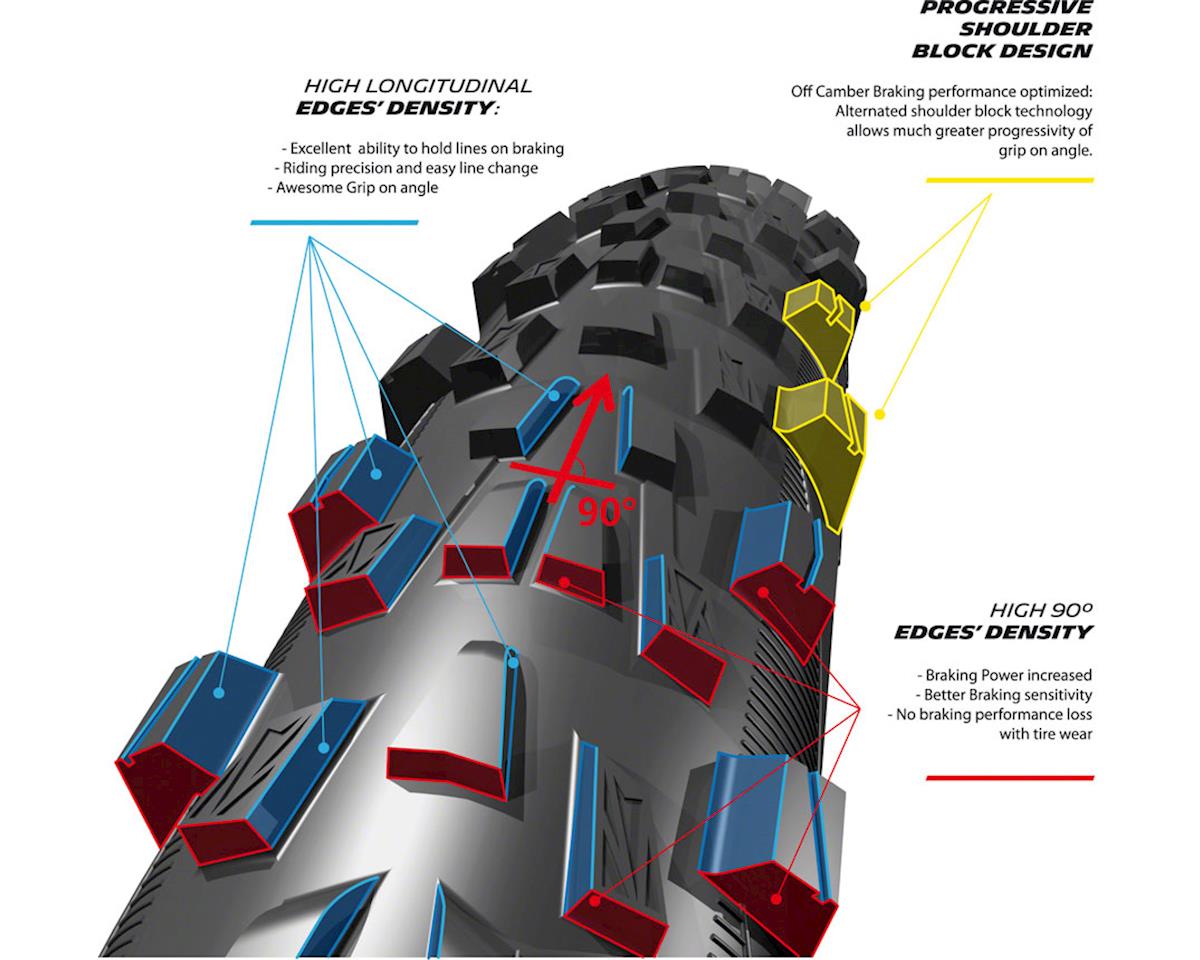 Michelin Wild Enduro Tire (Black) (Tubeless) (27.5″) (2.4″) (GUM-X | 60 TPI) (Rear) (GravityShield)