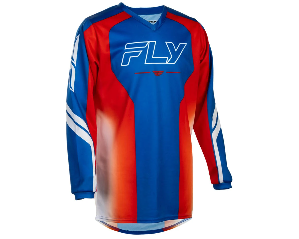 Fly Racing Youth F-16 Raze Jersey (Red/White/Blue) (Youth L)