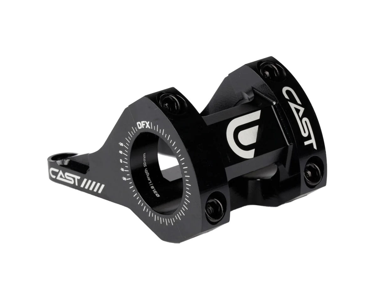 Cast DH Freeride Direct Mount Stem (Black) (50mm) (0°) (35mm Clamp)