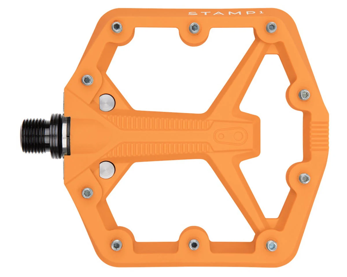 Crankbrothers Stamp 1 Gen 2 Platform Pedals (Orange) (S)