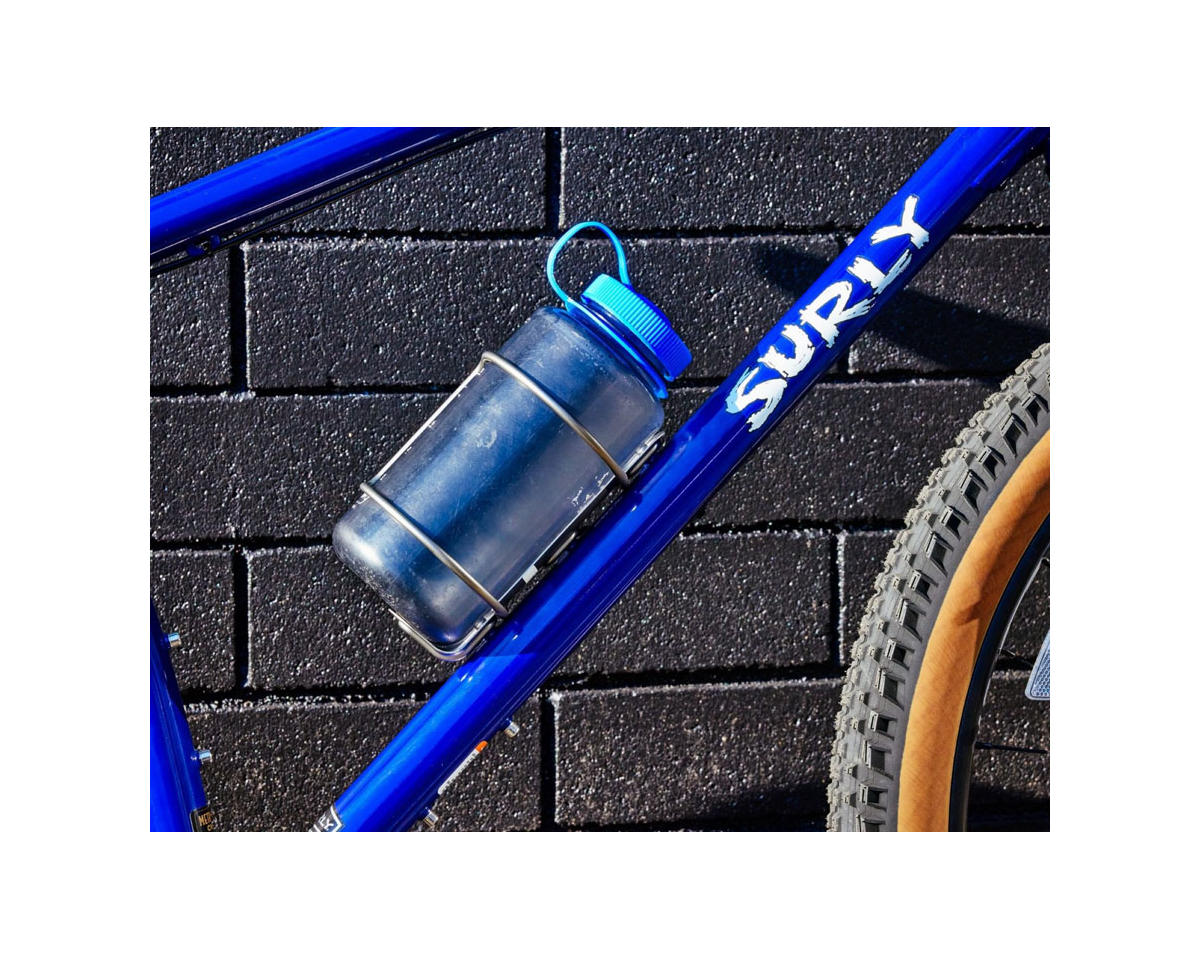 Portland Design Works BigZag Bottle Cage (Silver) (Fits Nalgene Bottles)