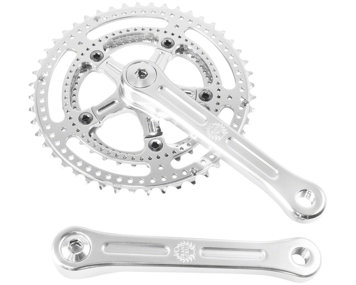 Velo Orange Grand Cru Drillium Cranks (Polished) (8-10 Speed) (Square Taper) (170mm) (48/34T)