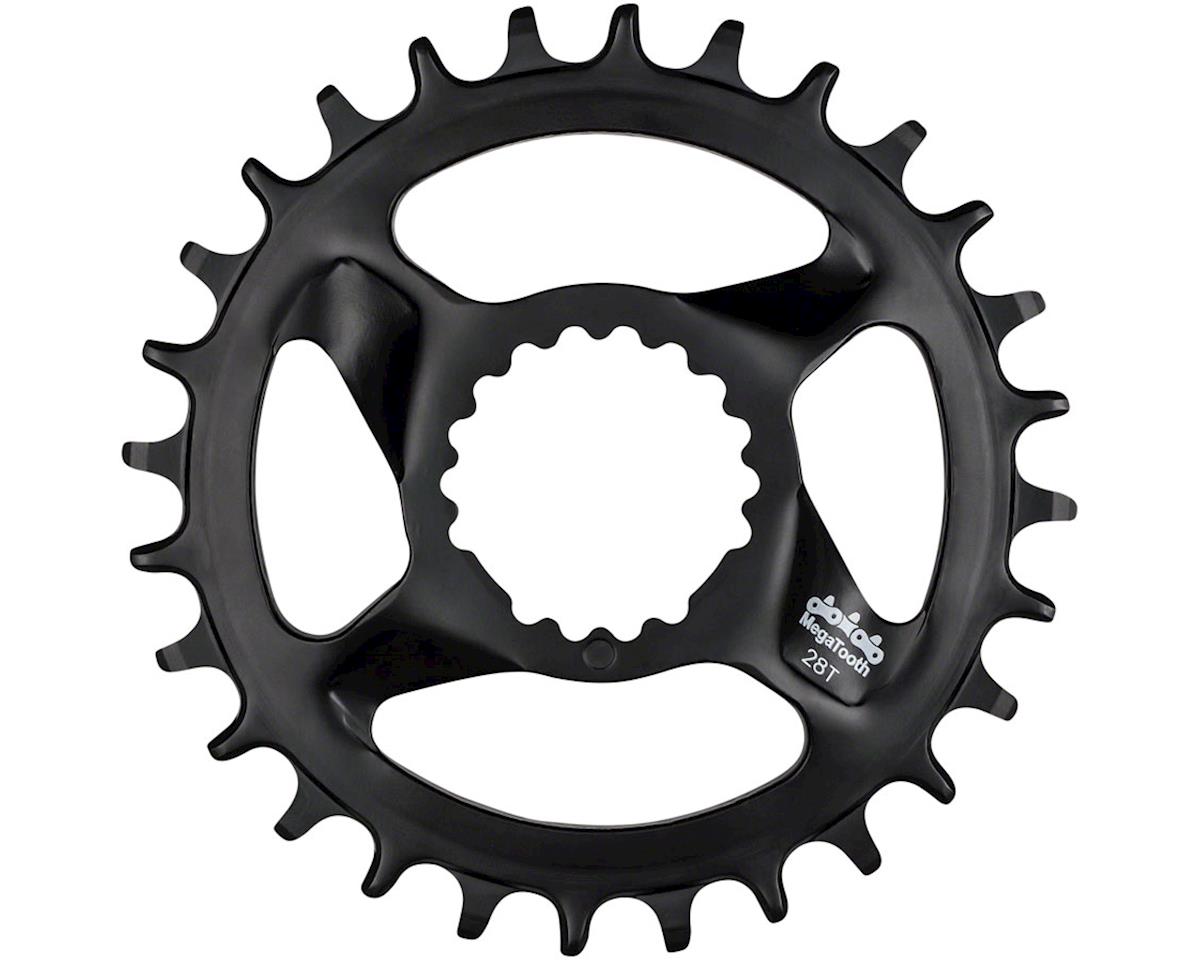 Full Speed Ahead Comet Direct Mount Megatooth Chainring (Black) (1 x 11 Speed) (Single) (28T) (0mm Offset)
